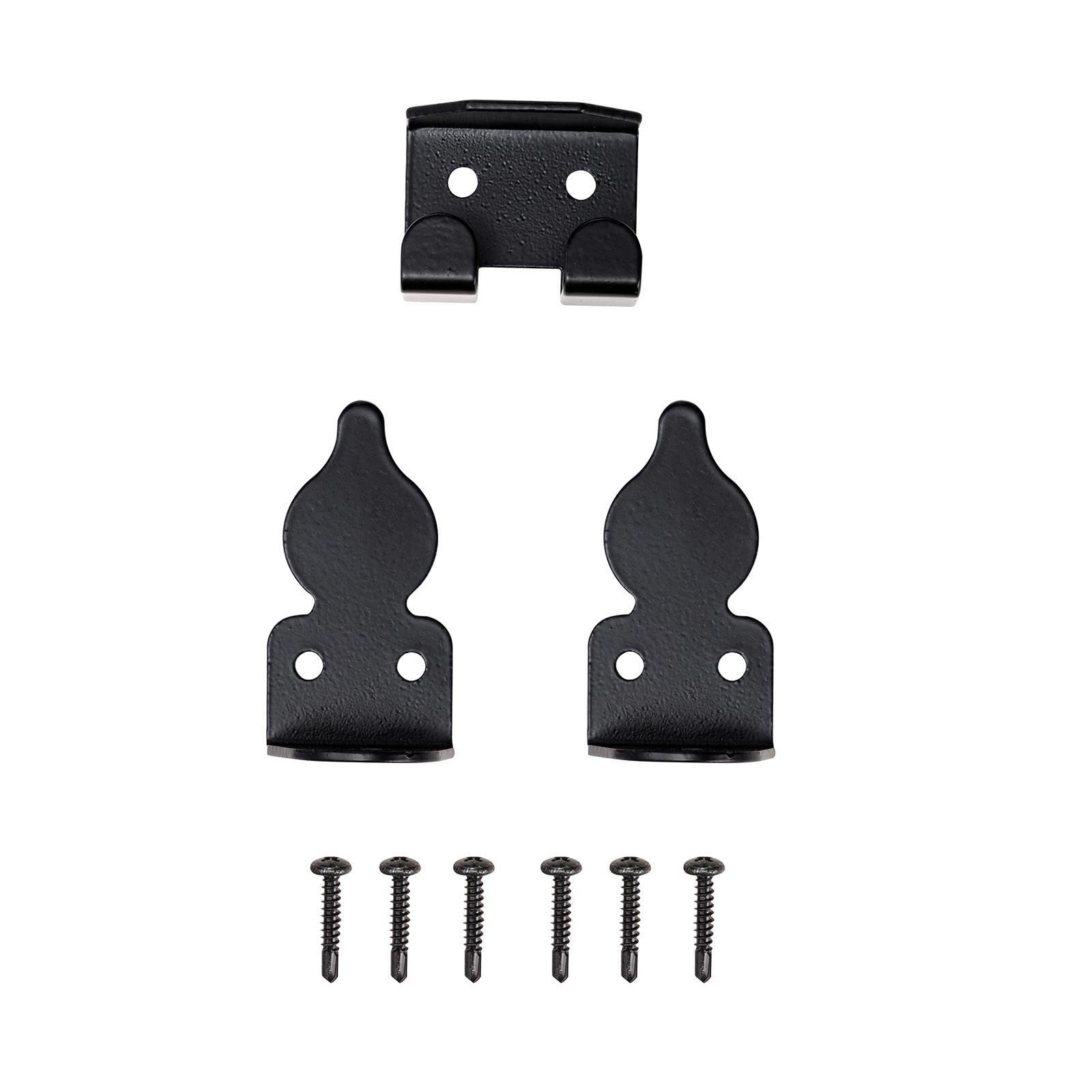 Pestillo de tierra para puerta de granero cerca Para madera Para Sistema bloqueo confiable para puertas dobles y puertas metal Tope puerta con varilla caída Cerraduras premium metal