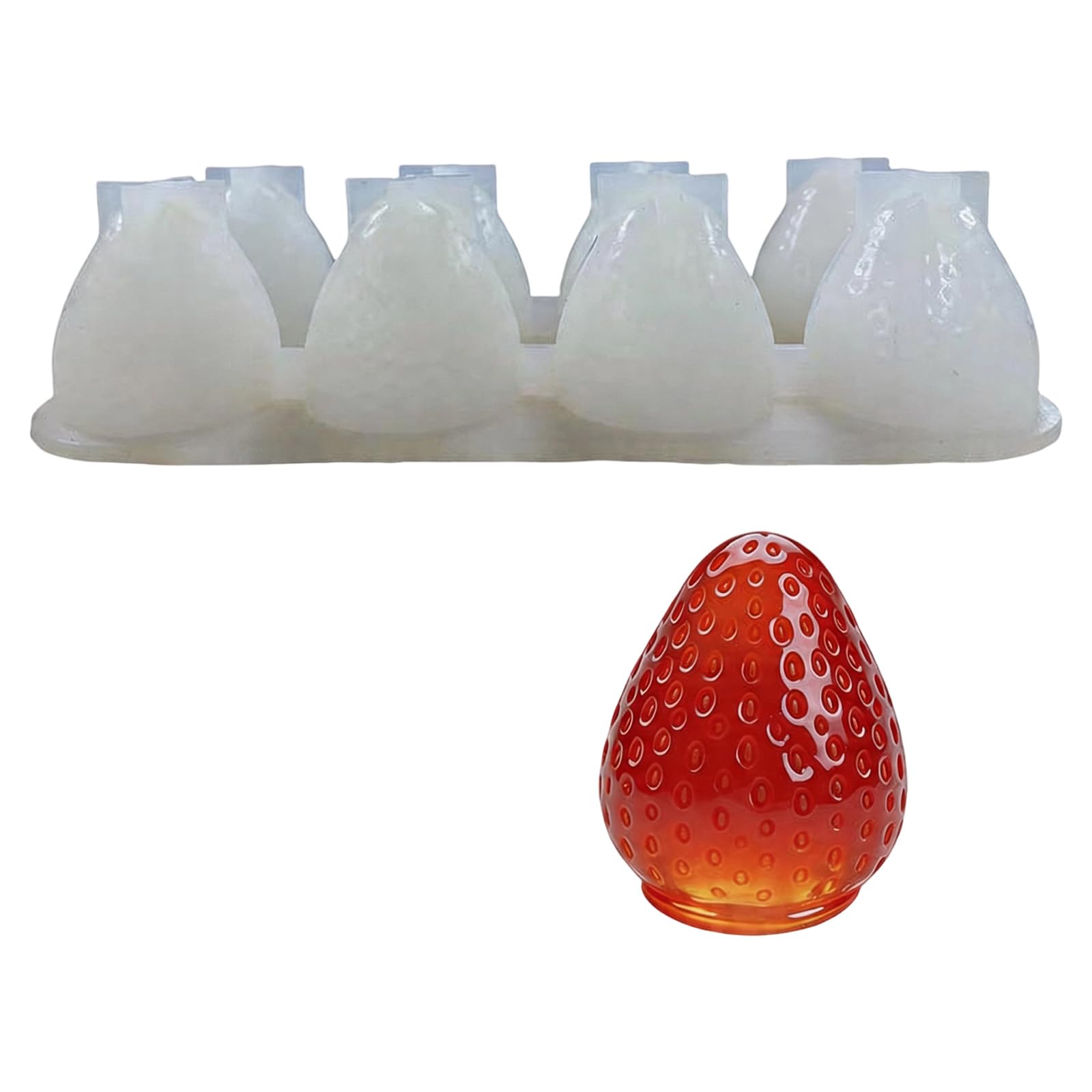 YIGZYCN 8 Cavity Silicone Baking for Making Creative and Fun Dessert Cake Jellies and Puddings Making Dessert for Baking
