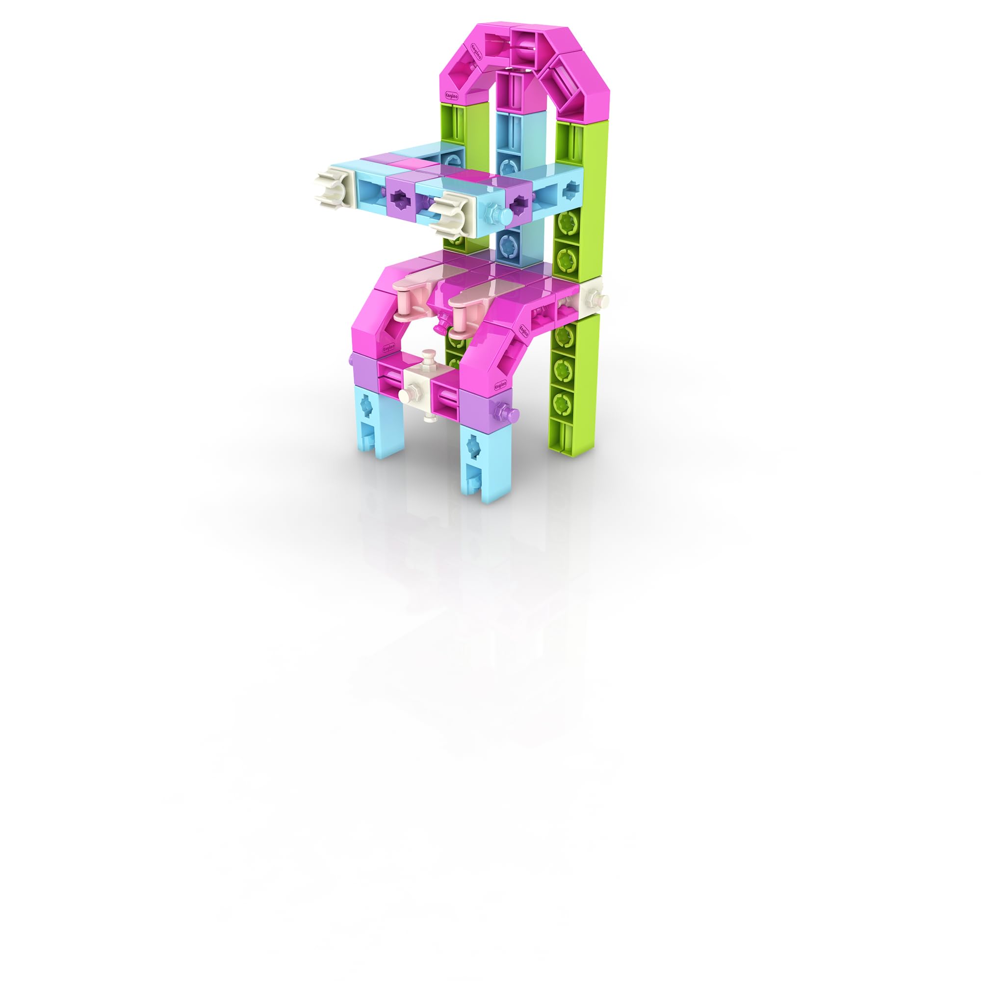 Engino CBD20A Creative Builder 20 Models Designer Set, Pink and Purple - Image 4
