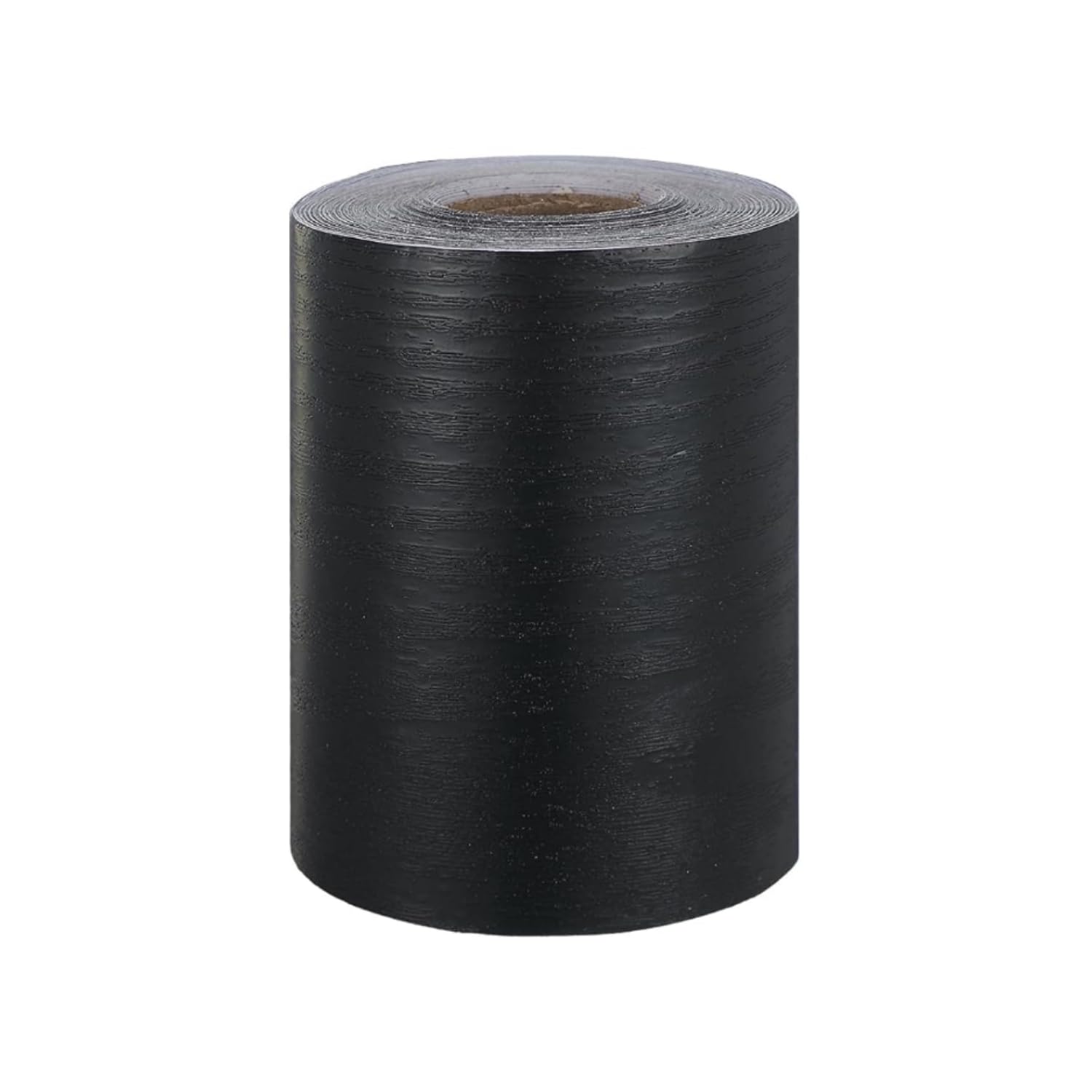 Zylpax Black Wood Grain Wallpaper Border, Removable Waterproof Frame Border, Self Adhesive Kitchen Bathroom Tiles Mirror Frame Sticker (3.94Inch X 45.9 Ft)