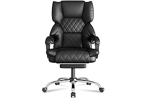 naspaluro Leather Work Desk Chair for Office
