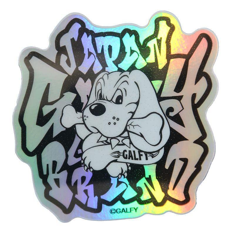 Amazon.co.jp: ガルフィー ホログラムステッカー ダイカット 犬