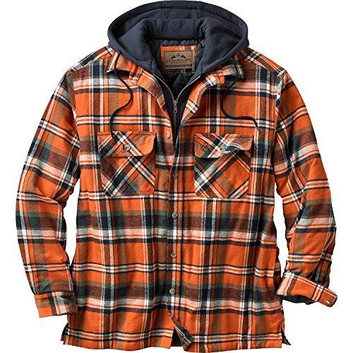 Image of Legendary Whitetails Mens Maplewood Hooded Shirt Jacket