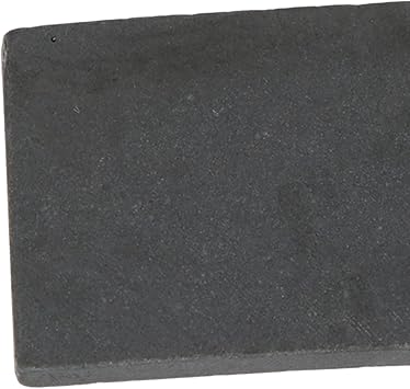 Metal Testing Stone, Gold Detecting Stone Gold Tester Test Stone 7cmx4.3cmx0.5cm