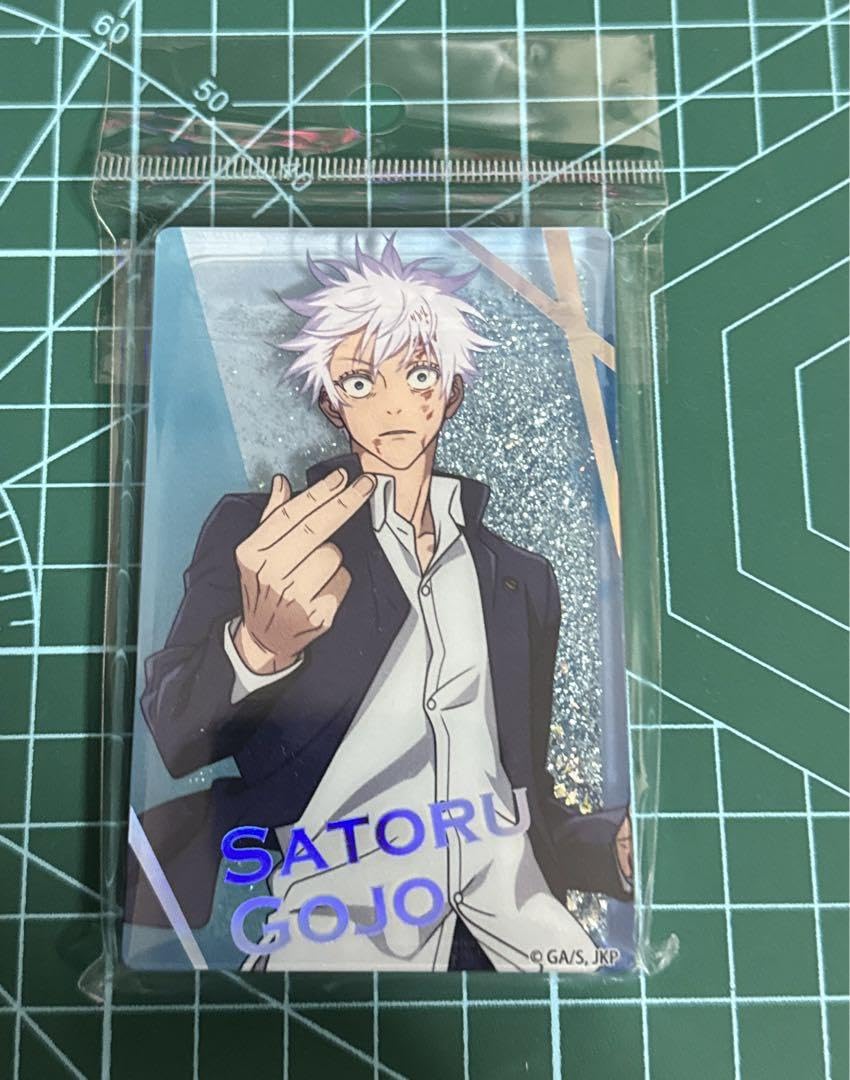 呪術廻戦 懐玉・玉折 アクリルブロック　五条悟 Amazon.co.jp: 呪術廻 戦 懐玉 玉折 グリッターアクリルブロック