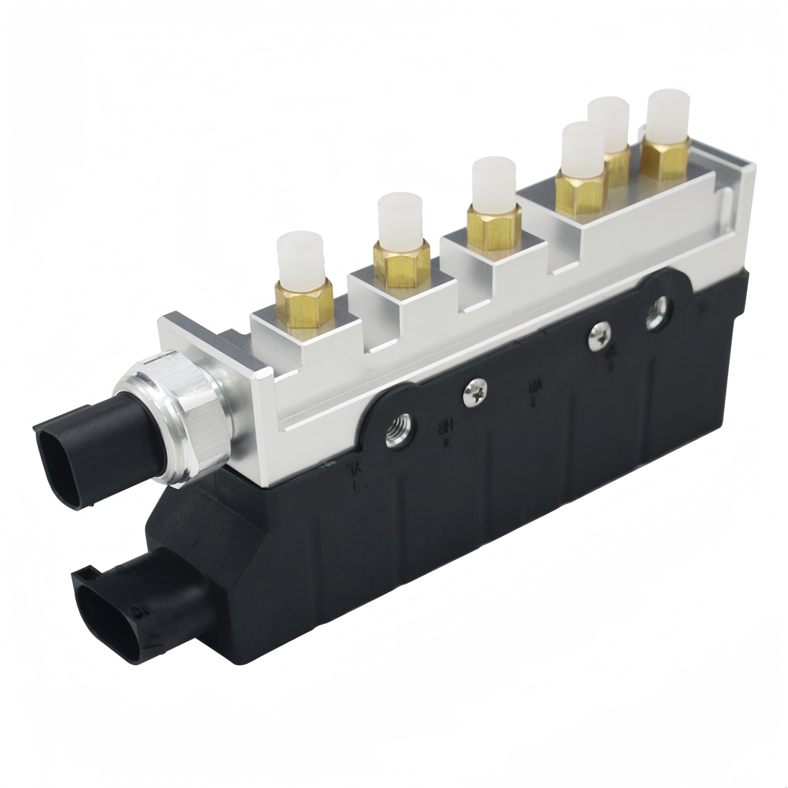 Bloque Válvula Solenoide Suspensión Neumática Compatible Para Mercedes-Benz W220 S320 S350 S400 S430 S500 S600 S55 AMG S63 AMG 2203200258 220 320 02 58 A2203200258 A 220 320 02 58