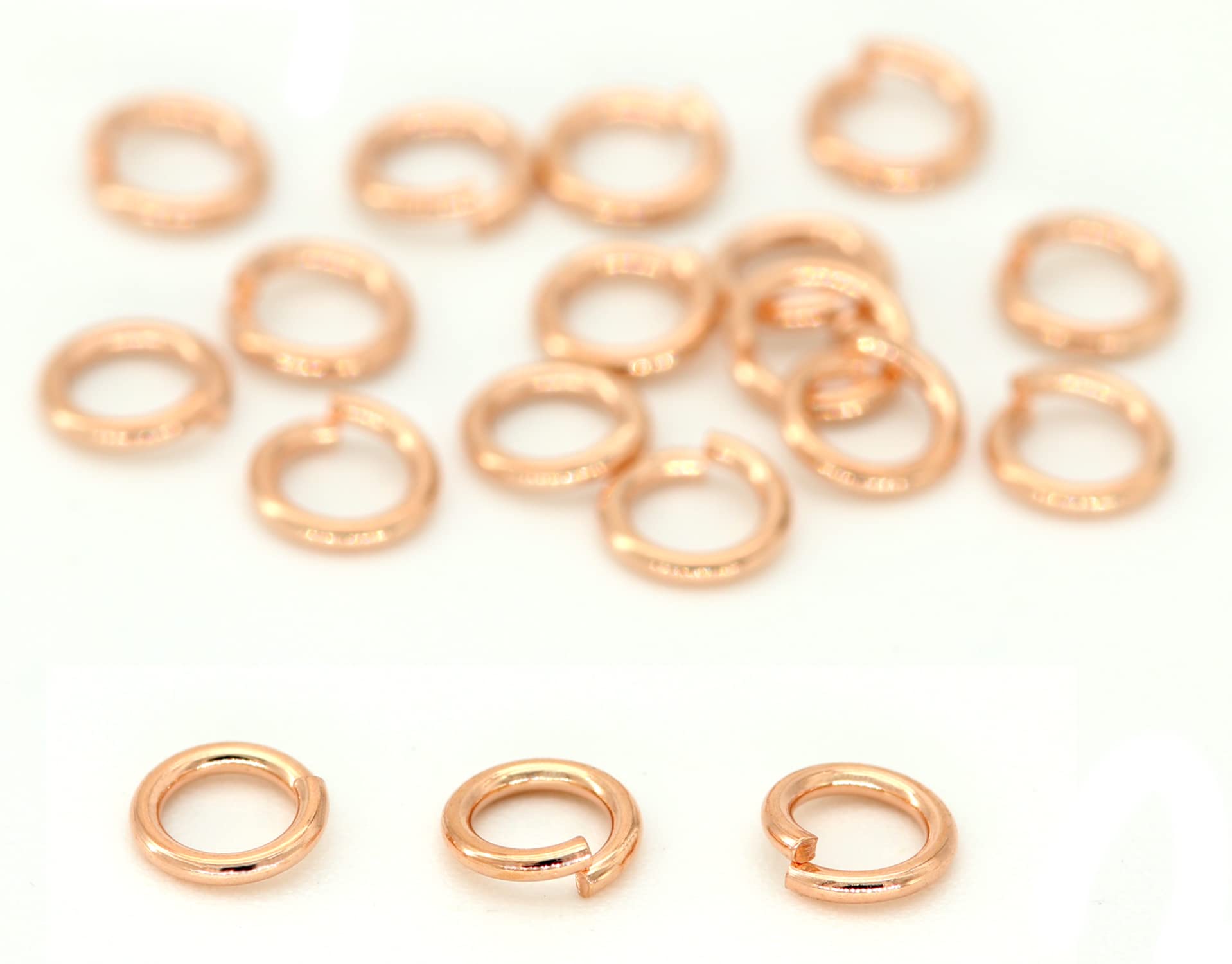 NaturSchatulle 25 Anelli Di Collegamento In Acciaio Inox 3 Mm Per Gioielli Fai Da Te - Senza Nichel E Antiruggine - 3