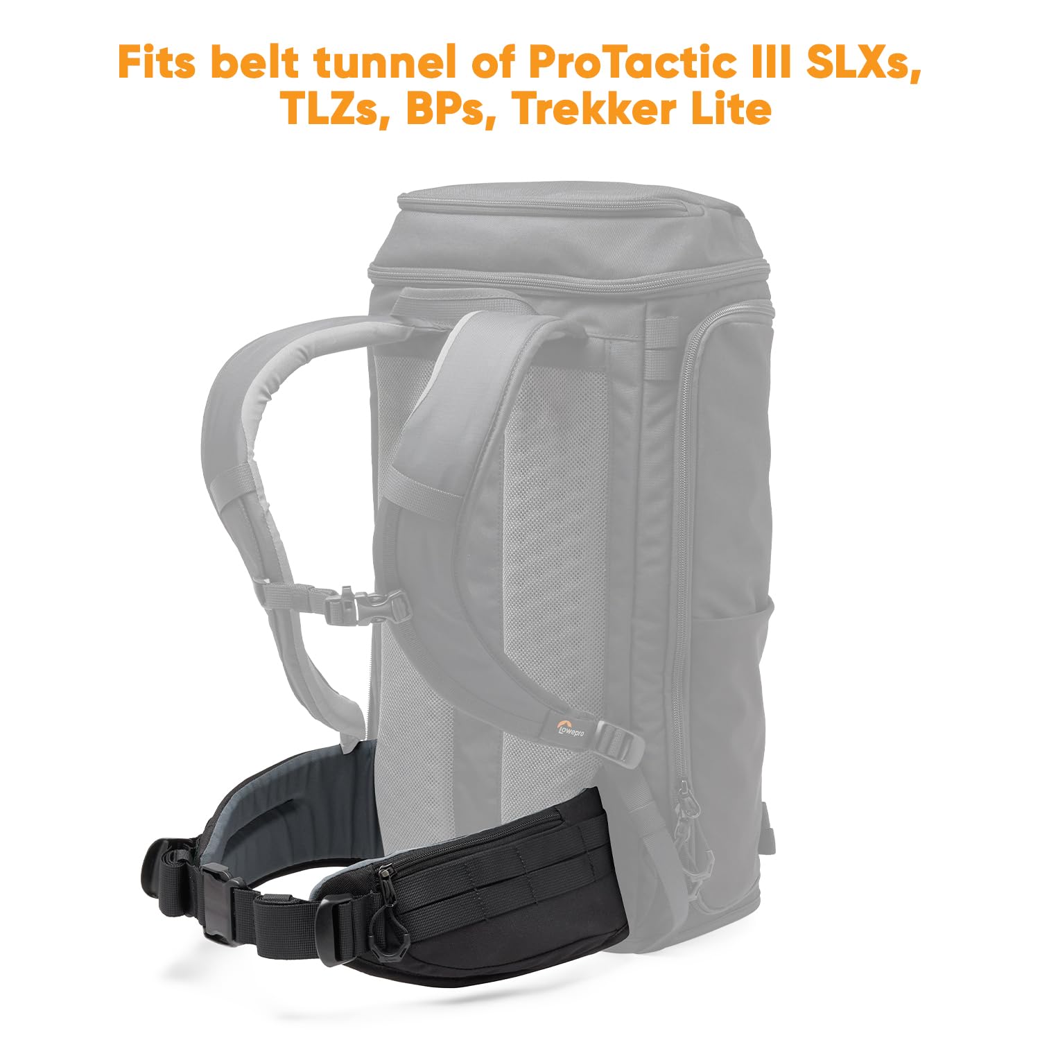 Lowepro ProTactic Utility Belt III, Waist Belt for Camera Accessories, Compatible with ProTactic Backpack 350/450 III