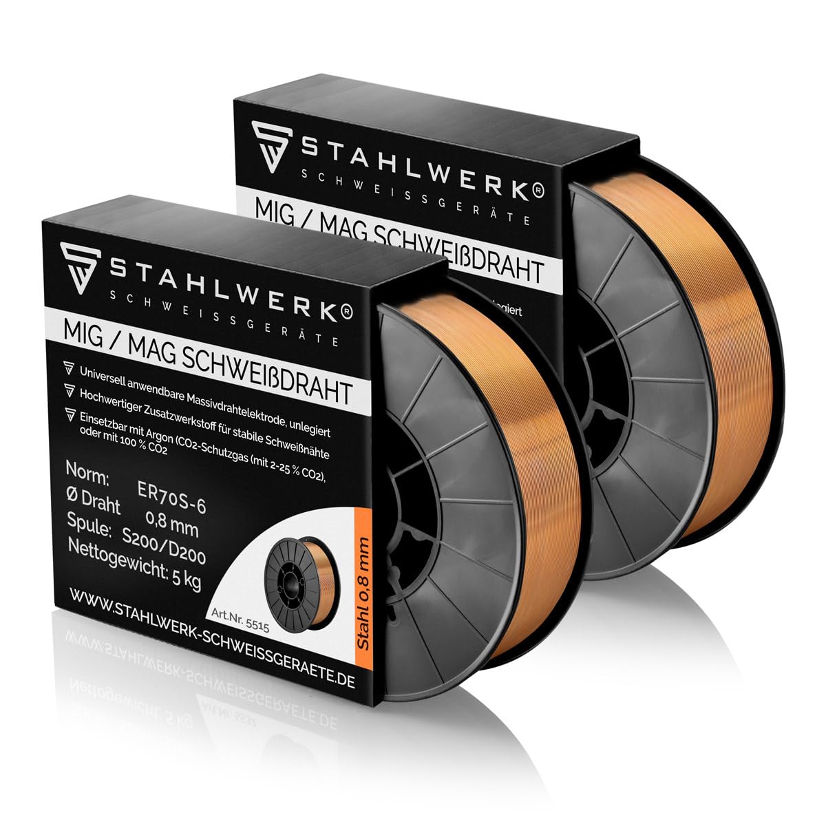 FILO FERRO SG2 BOBINA PER SALDATURA DA KG 5 &oslash; 1,0 PER