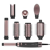 Cecotec Styler – Capelli modellanti multifunzionali, 8 teste CeramicCare 8in1, AirGlam Gyro. 1500 W, Liscio, Modo e Fibbia, Motore Brushless, Funzione Rotante e Rivestimento Ceramica e Cheratina