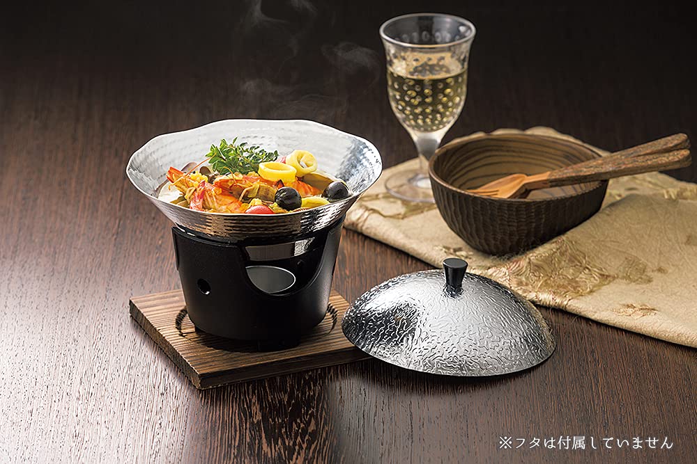 Amazon.co.jp: ヤマコー ステンレス槌目 花びら鍋 日本製 23971