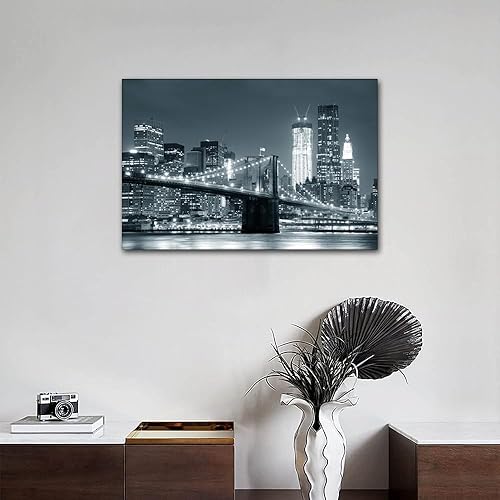 Vista 66 de 1 lienzo decorativo para pared, ferrocarril a través del bosque de pinos con niebla, decoración moderna para el hogar, sala de estar, arte de pared