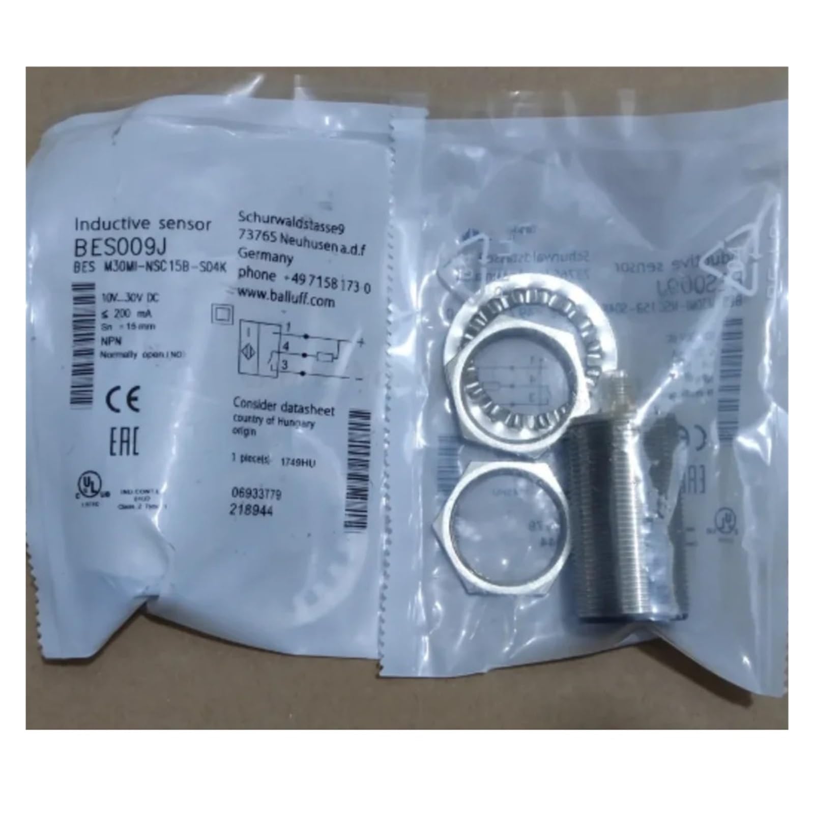 TPKMVGAP 1pcs M30MI-PSC15B-S04K M30MI-NSC15B-S04K M30MI-PSC15B-S04G proximity switch sensor(M30MI-PSC15B-S04K)