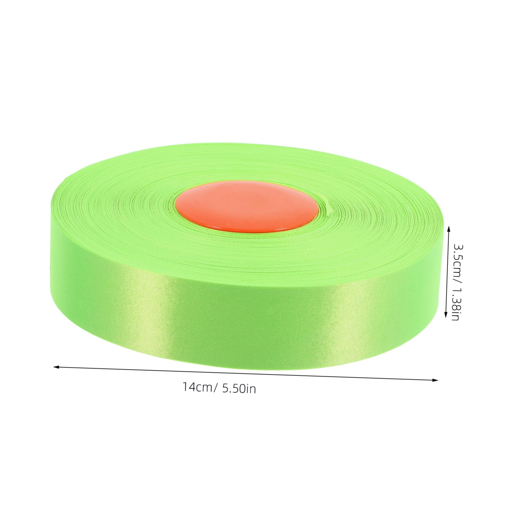 PartyKindom 5rollos Cinta De Marcaje Fluorescente No Adhesiva De Señalización De Peligro y Delimitación De Áreas Exteriores Para Marcar Suelos y Ramas De Árboles