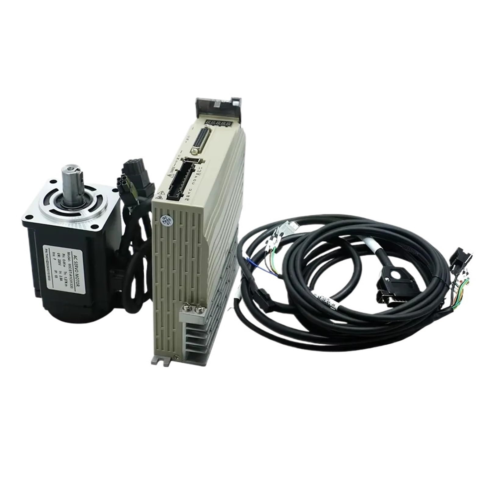 Servomoteur AC 400W avec pilote RS485 et câble de 3m pour motorisation d'axe de précision