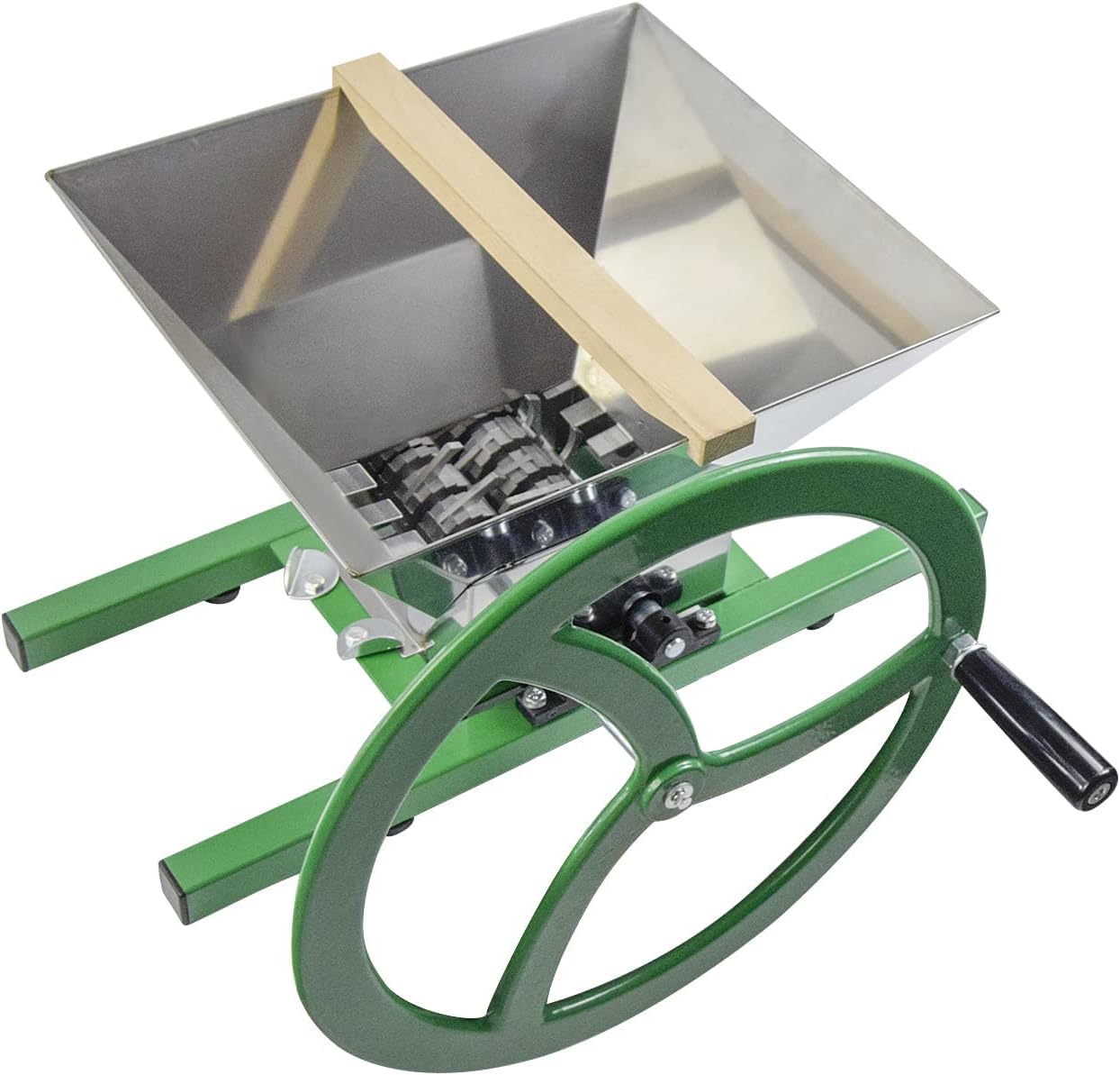 7L Fruit Crusher for Wine & Cider Pressing Manual Juicer Grinder