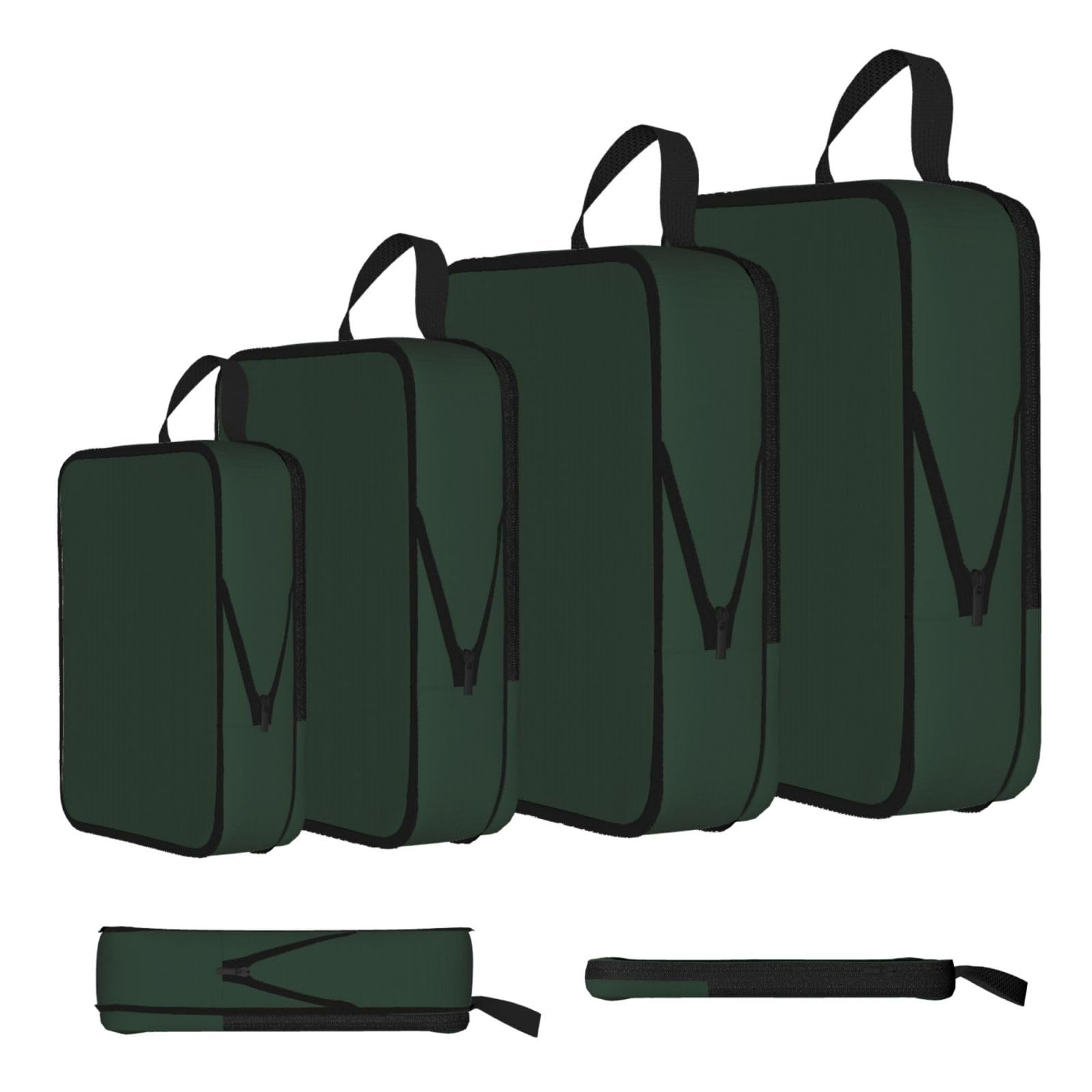 Advanced Green Compression Packing Cubes 4 Piece Set