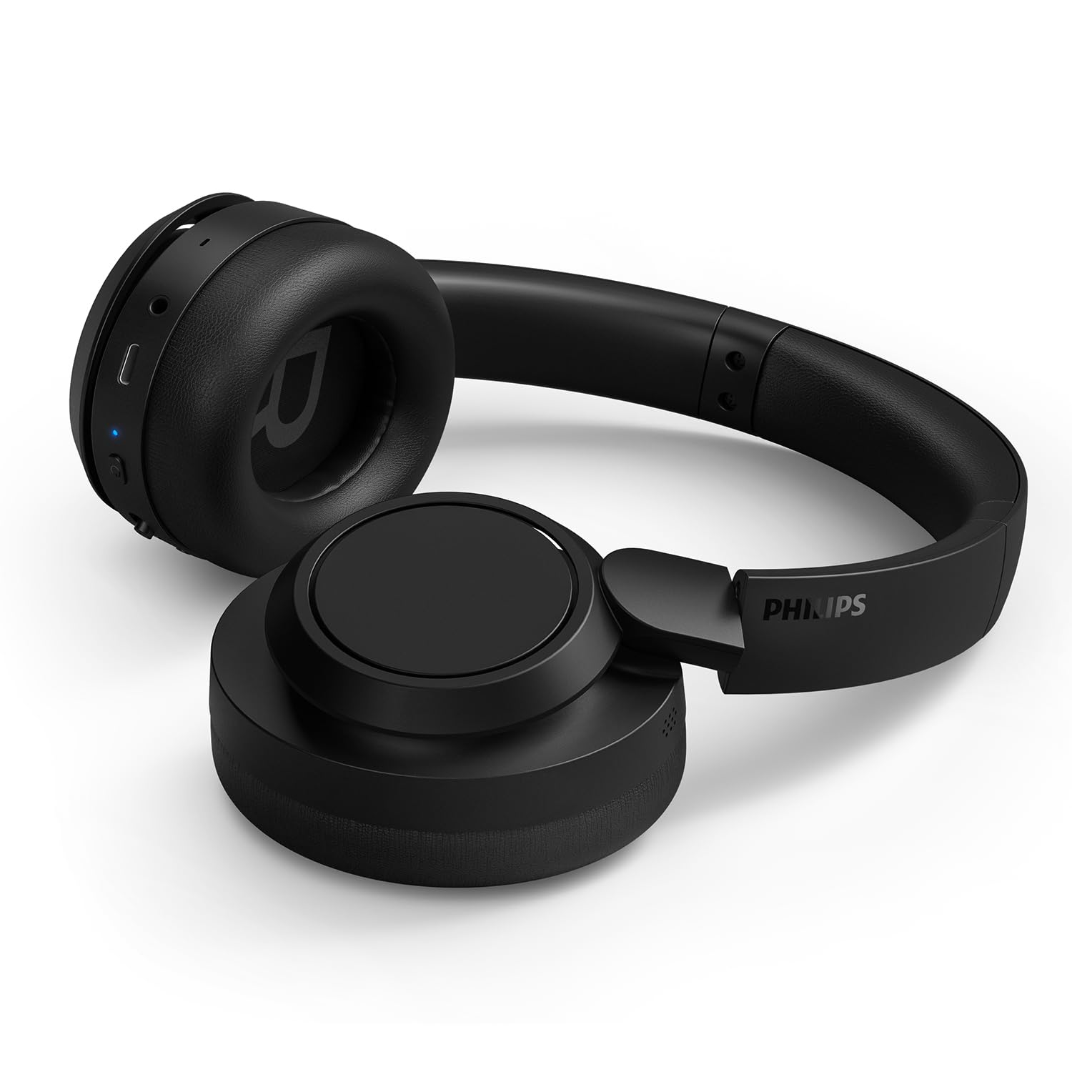 Philips TAH6509BK/00 Cuffie Bluetooth wireless Over-Ear con cancellazione del rumore - qualità superiore della chiamata, assistente vocale compatibile con 70 ore di tempo di riproduzione - Nero, 2024