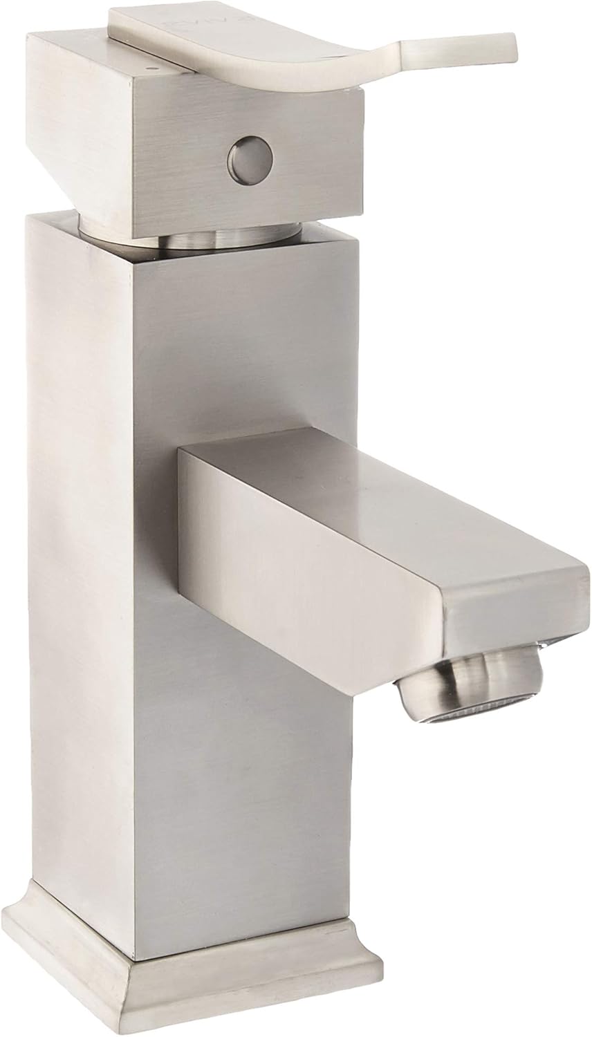 🔥 Cashback up to 70% Eviva EVFT97BN Bevera Single Handle (Lever) Bathroom Sink Faucet (Brushed Nickel) Combination Super Deal Product Eviva EVFT97BN Bevera Single Handle (Lever) Bathroom Sink Faucet (Brushed Nickel) Combination