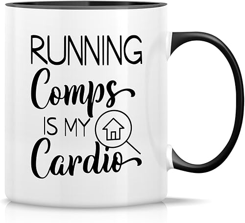 Miniatura 6 de Retreez Taza divertida de agente inmobiliario de regalo para agente inmobiliario con cierre de ventas de 11 onzas, tazas de café de cerámica