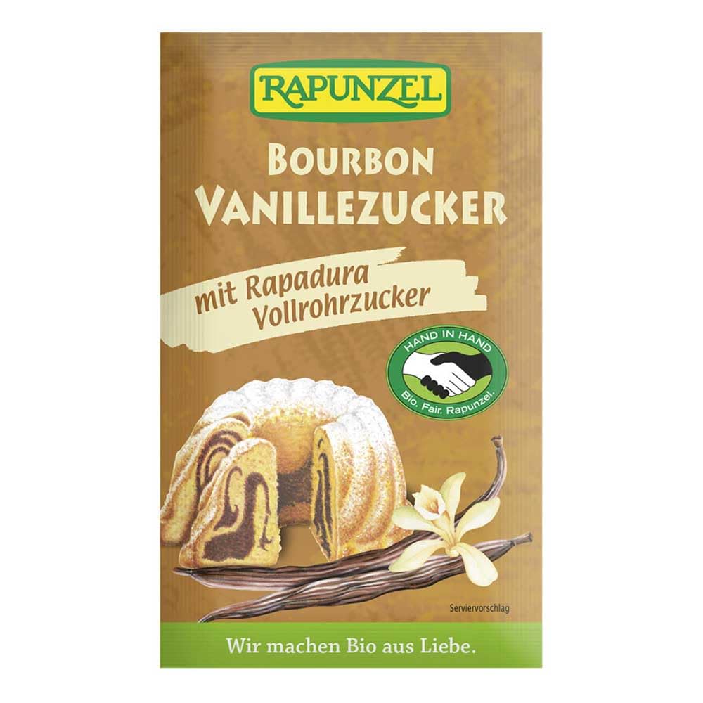 Rapunzel - Vanillezucker Bourbon mit Rapadura HIH - 8 g - 30er Pack