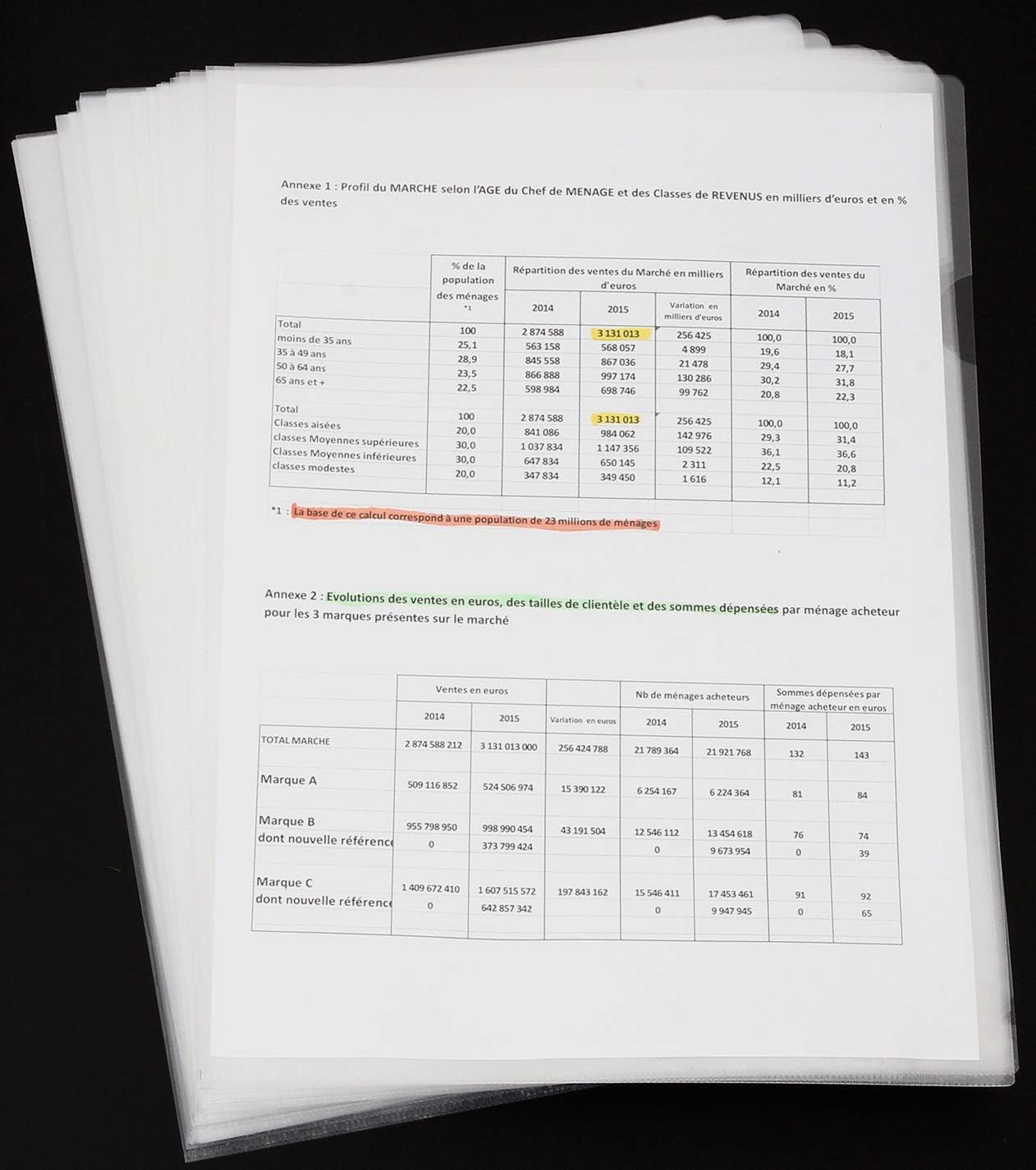 ASelected 60 Stück Klarsicht Aktenhüllen, Extra Stark 180µ Kunststoff Klarsichthüllen A4 Seitlich Offen Dokumentenhüllen Sichthüllen A4 für Aufbewahrung von Papier, Mappen, Büro der Schule