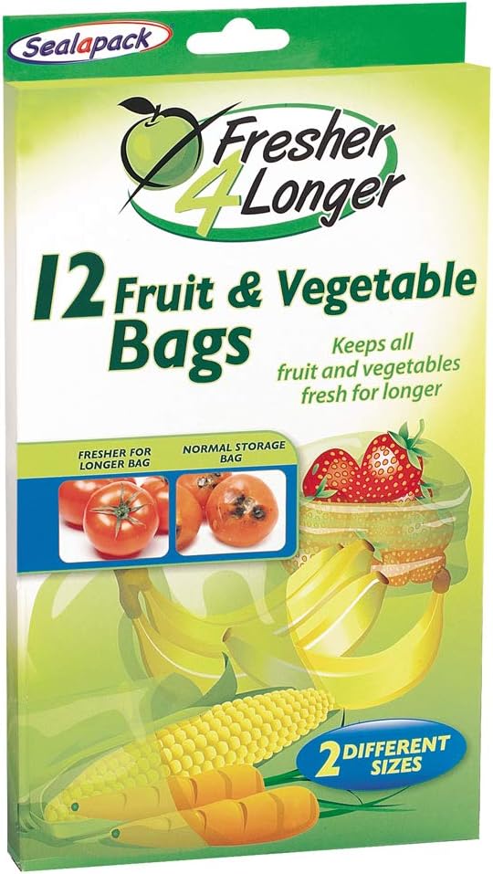 iTrend Fruits and Vegetables Storing Bags Keeps Fresh for Longer 12