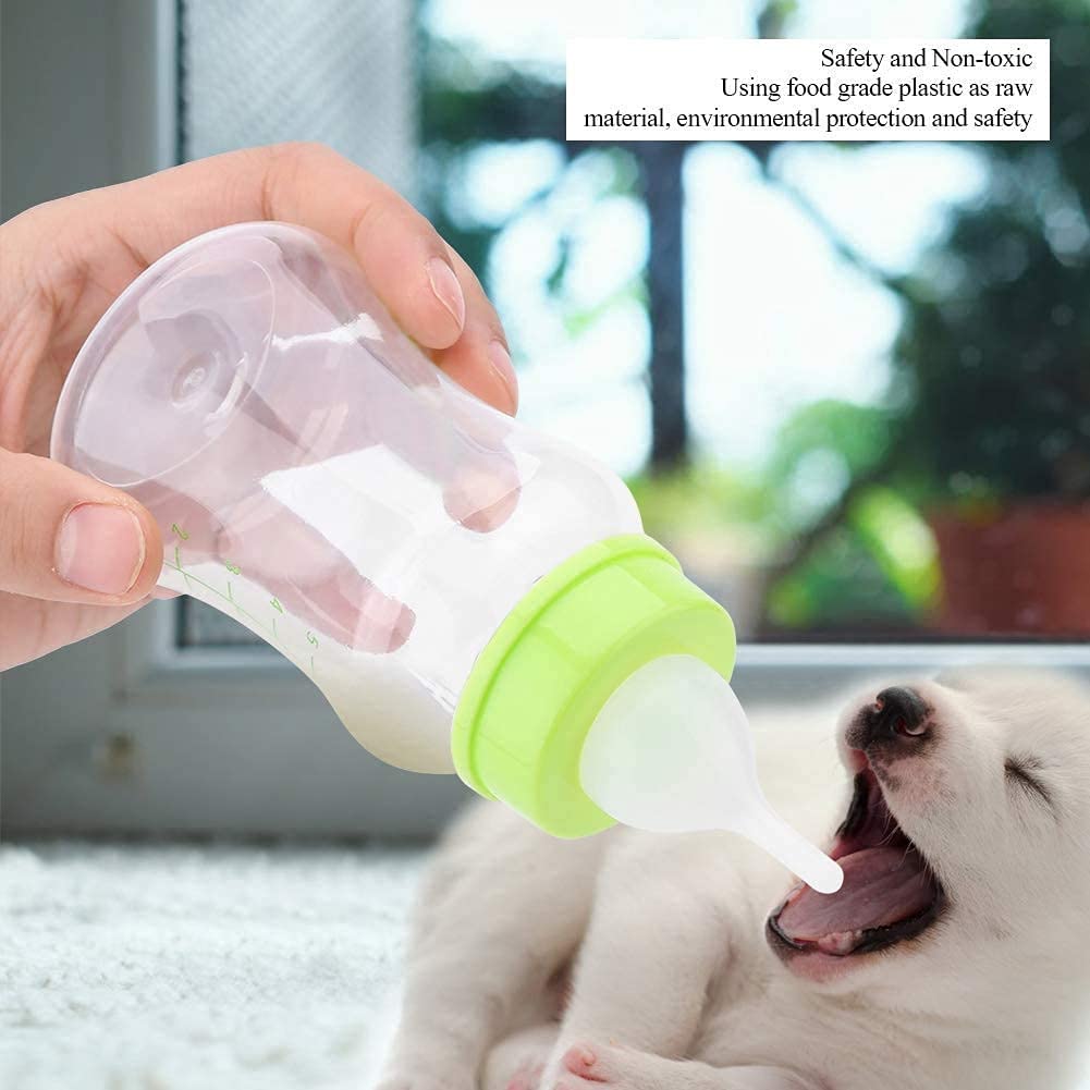 RvPaws Milk Feeding Bottle Set for Puppies, Cats, Dog, Kitten, Rabbit (Color May Vary) 3