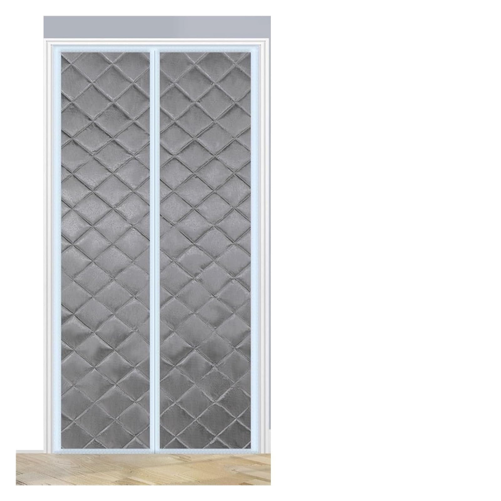 Rideau de porte thermique magnétique contre le froid et les courants d'air