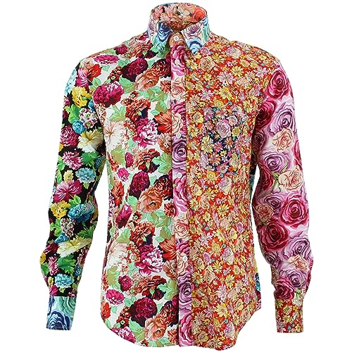 Chemise à manches longues floral pour rompre avec les vêtements ternes