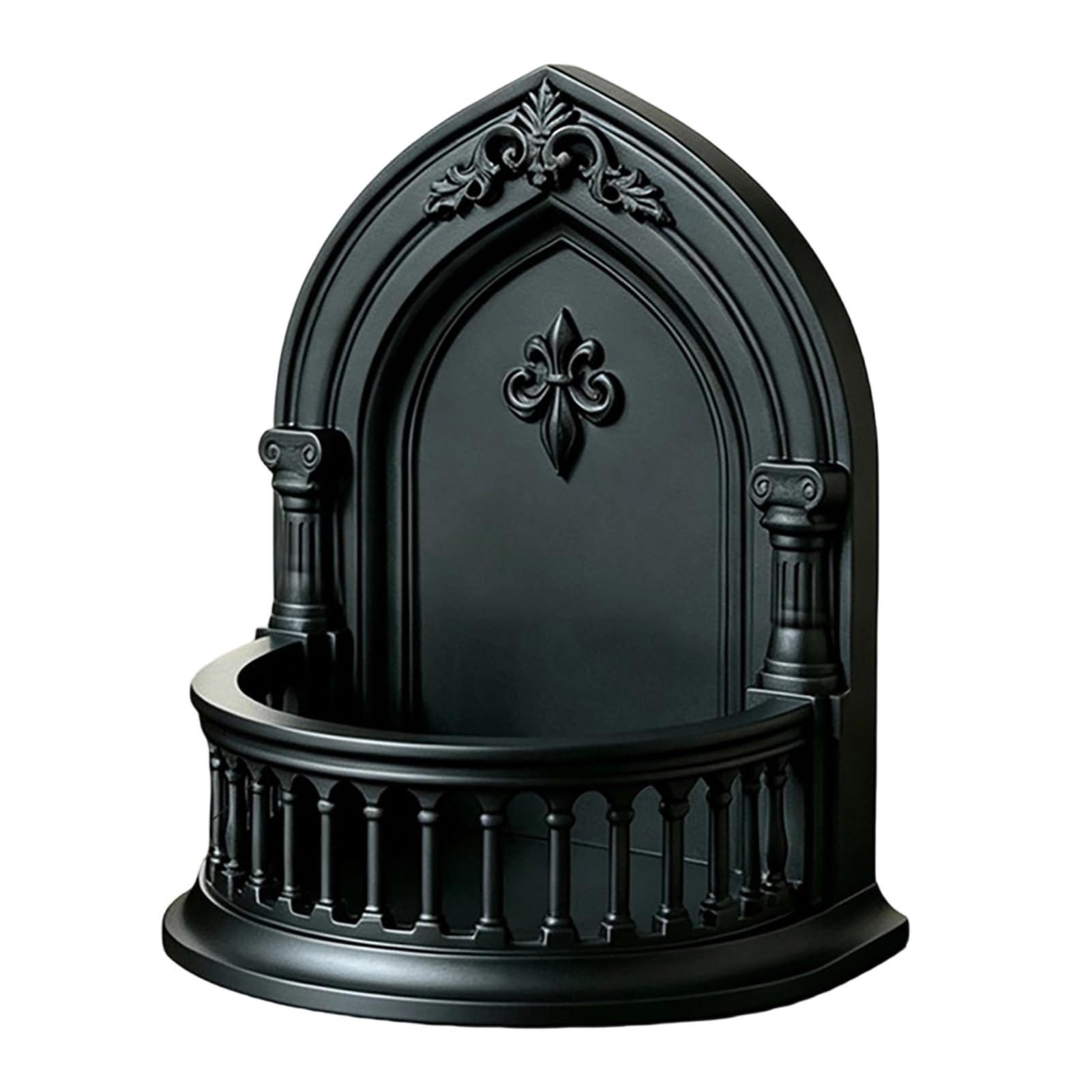 ulafbwur Gothic Wall Shelf, Victorian Floating Shelf for Home Decor