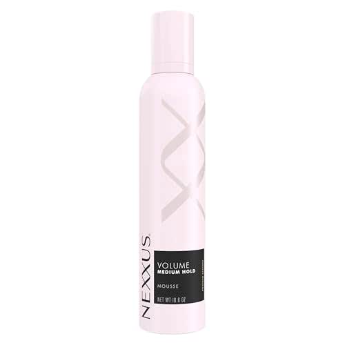 Nexxus Medium Hold Mousse Volume for a Light, Flexible Hold,