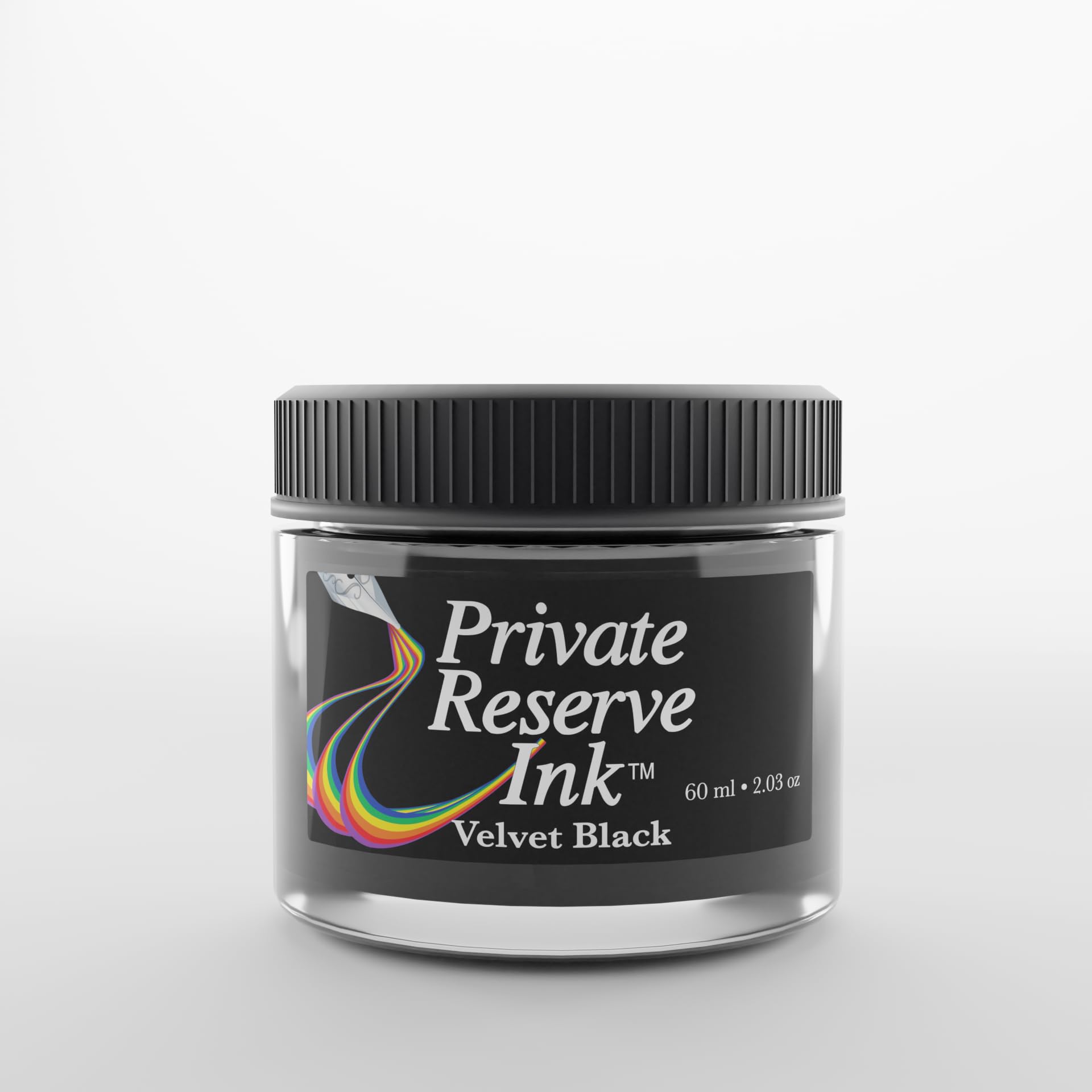 Private Reserve Atrament - butelka z atramentem do piór wiecznych 60 ml, aksamitny czarny