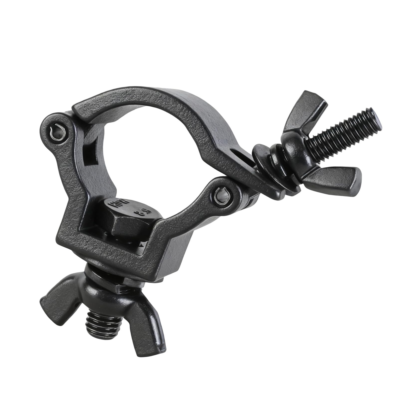 Maxtonser Single Bolt Stage Lighting Fixture Clamp 25 30mm Tube Compatibility Durability Aluminum Alloys Vibrations Resistance