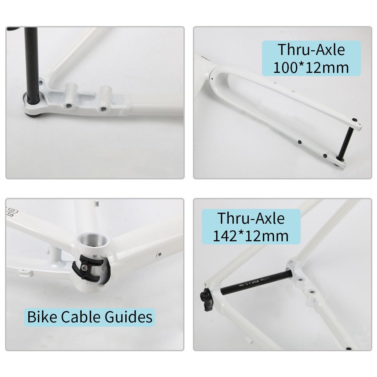 Amazon | グラベルロードバイクフレームセット 700C アルミ合金