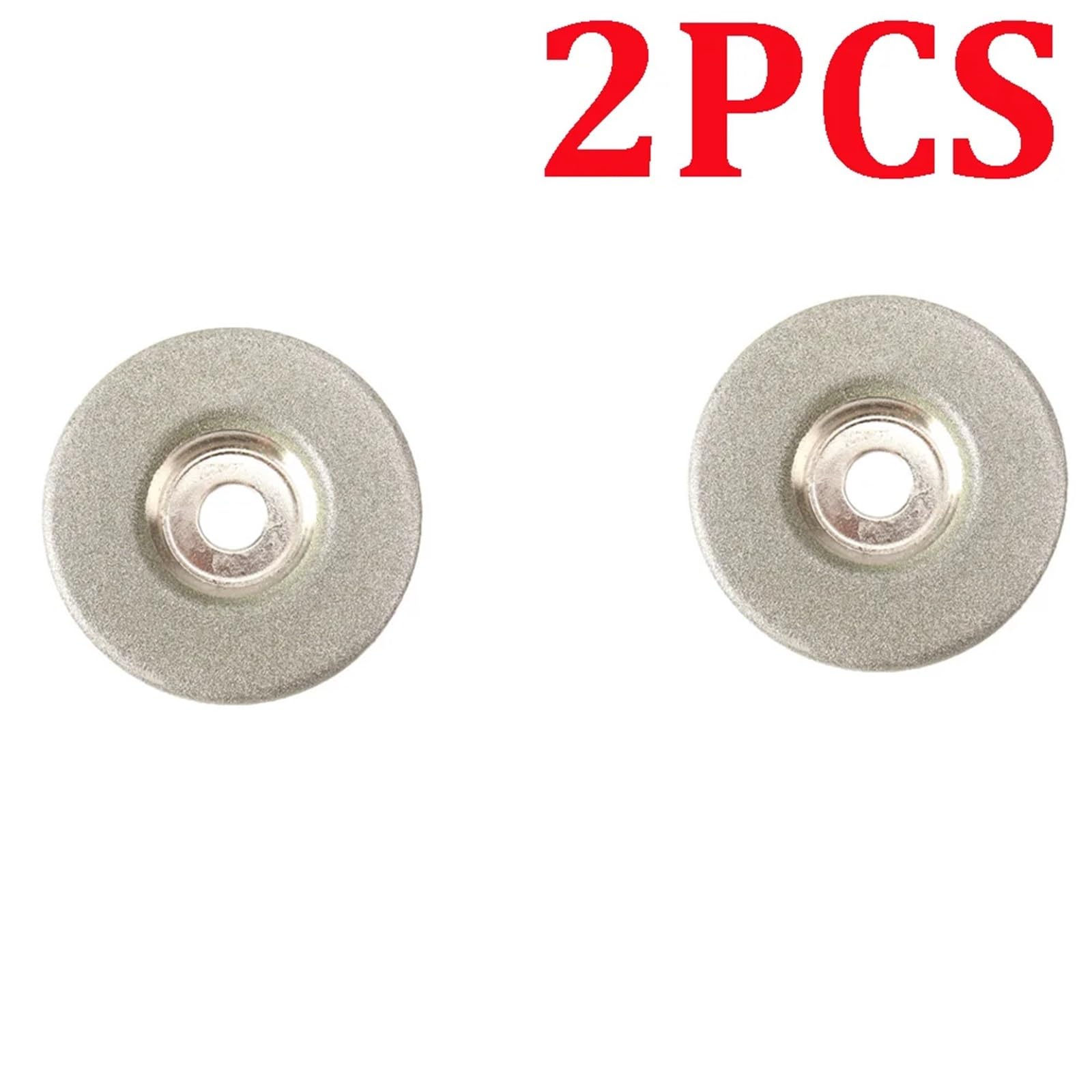 Taza de muela abrasiva de diamante de 50 mm - Fresa de esmeril de 2" for un pulido eficiente - Grano 150/180/320(320GRIT 2Pcs)