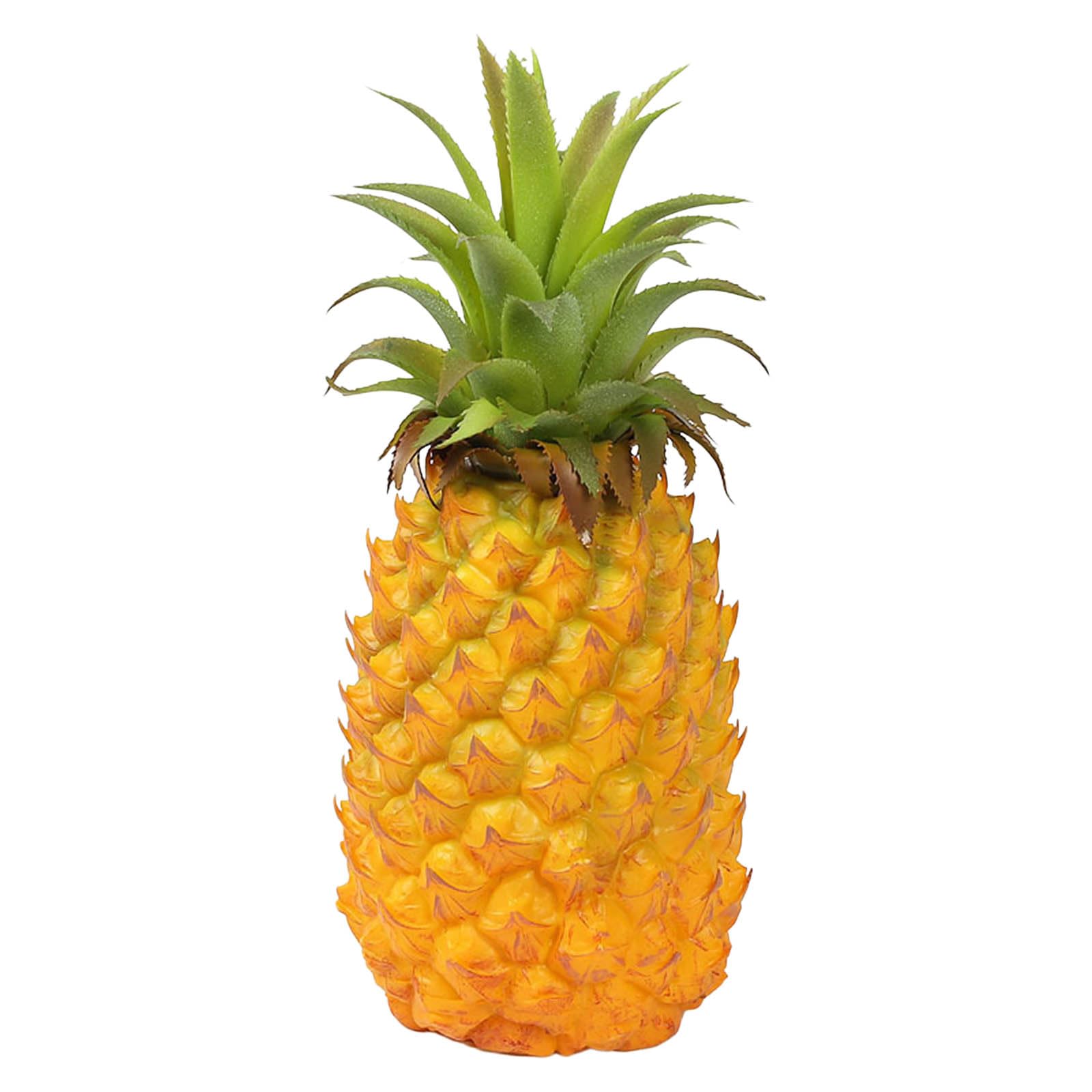 HDOYTXXM Large Artificial Pineapple Fruit Realistic Fake Fruit Ornament for Home and Retail Display Smooth