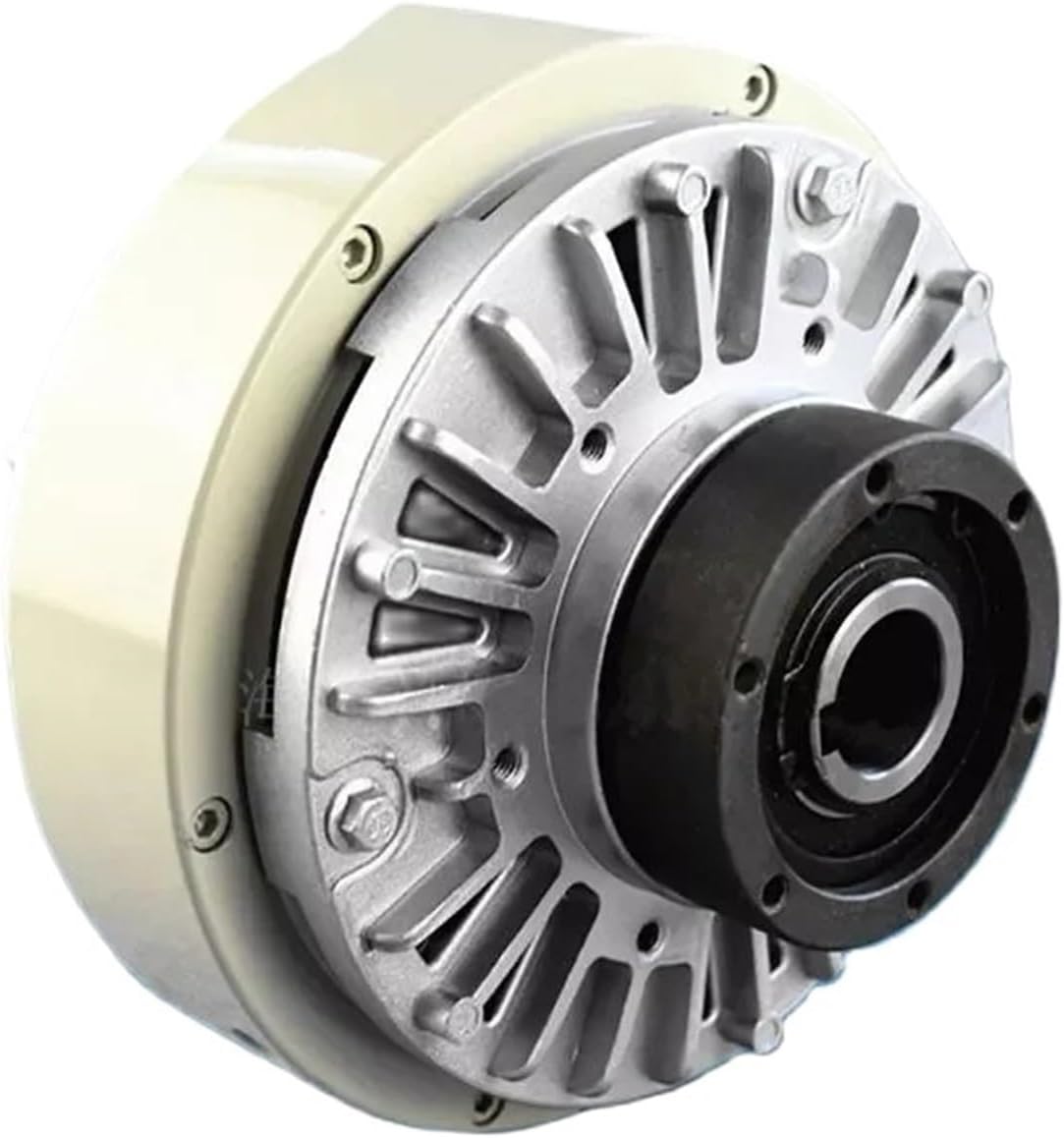 FL100B-1 Hollow Shaft Magnetic Powder Clutch Winding Brake for Tension Control Bagging Printing Packaging Dyeing Machine(FL100B-1)