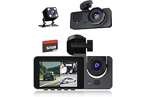 Dash Cam Front and Rear Inside: Exceptional 1080p FHD Resolution for Crystal-Clear Footage