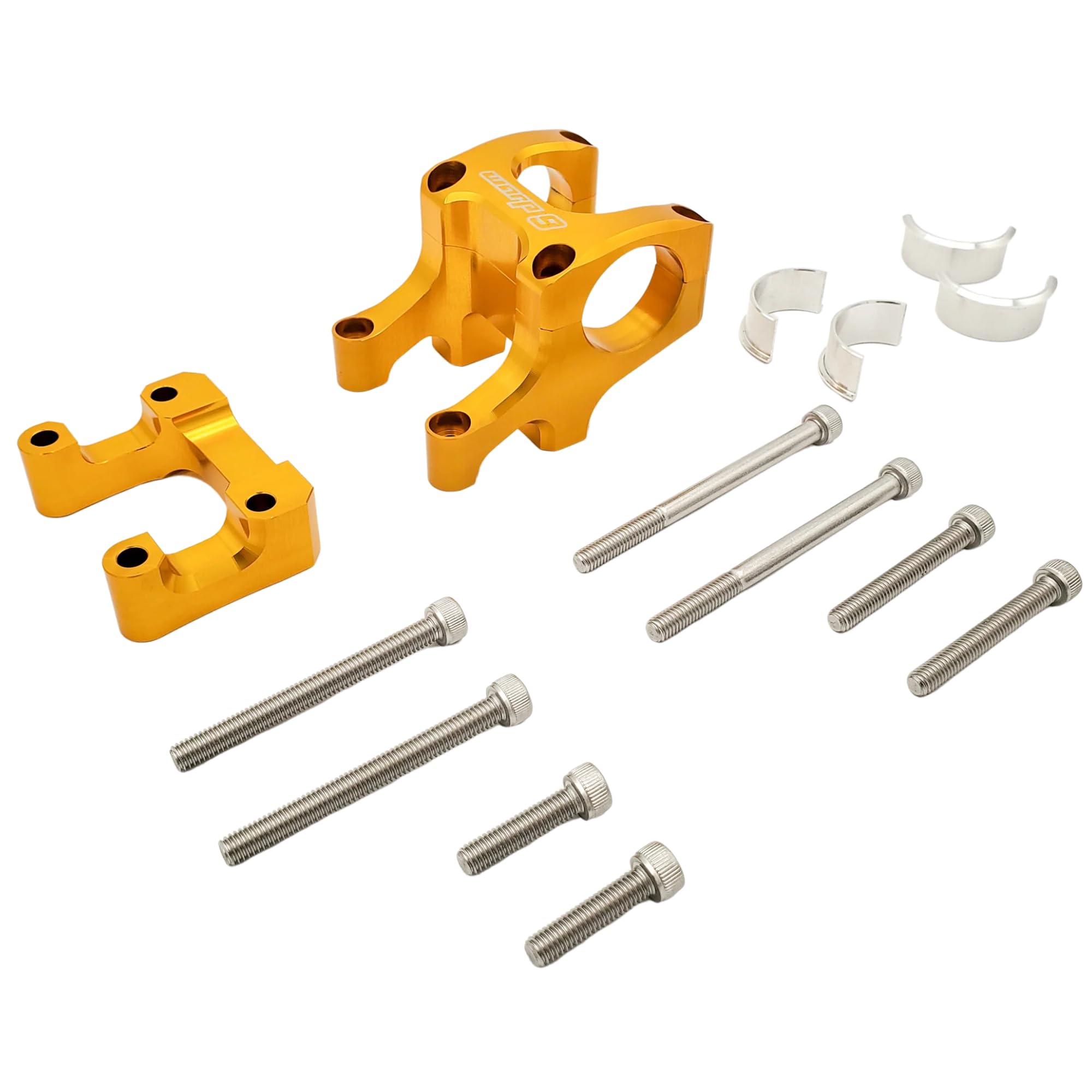 Warp 9 Bar Mount for E-Motos - Talaria, Surron, E-Ride Pro, 79Bike - Triple Clamp Handlebar Bar Mount, 20mm Spacer, Riser, Bolts - Multiple Color Options - Electric Bike Part