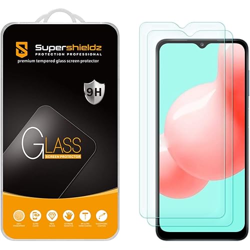 Supershieldz (2 Pack) Designed for Samsung Galaxy A32 5G Tempered Glass Screen Protector, Anti Scratch, Bubble Free