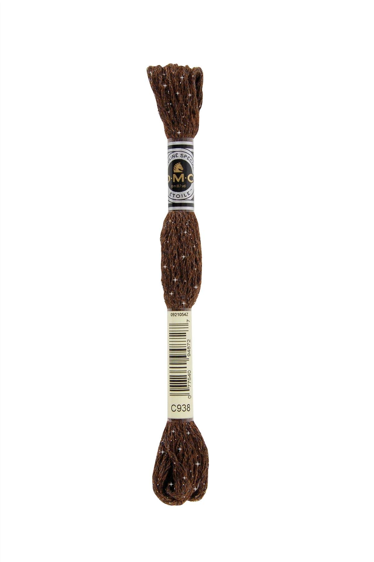 Dmc Ultra Dark Coffee Brown Etoile Embrdry Floss U Dk Coffe, Pack Of 6
