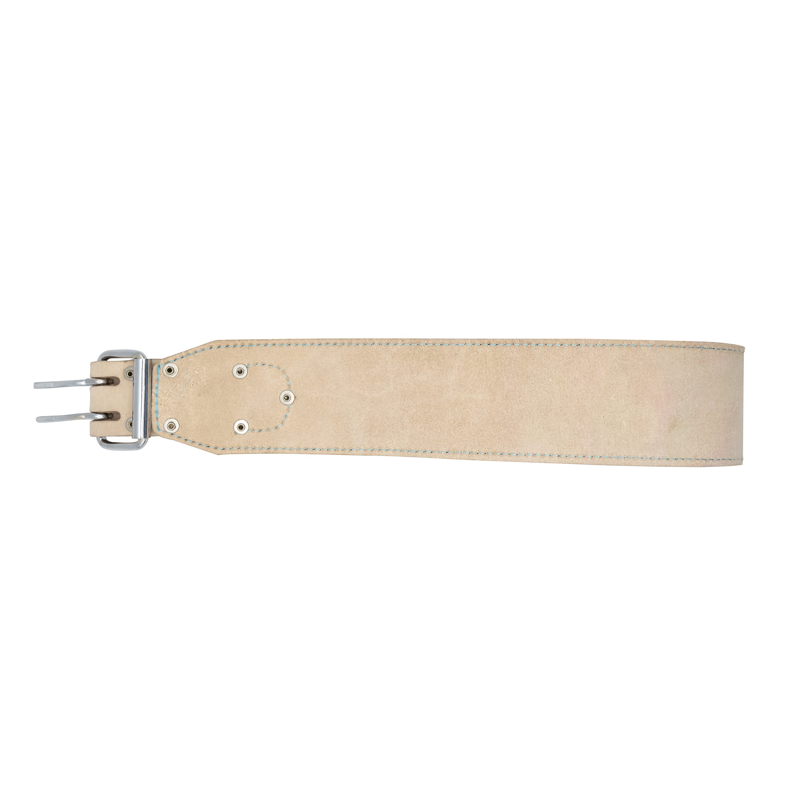 OX TOOLS Ceinture à outils Pro en cuir blanc de 7,6 cm – Taille L de 86,4 cm à 111,8 cm | Pour bas de ligne à outils, pochettes et étuis