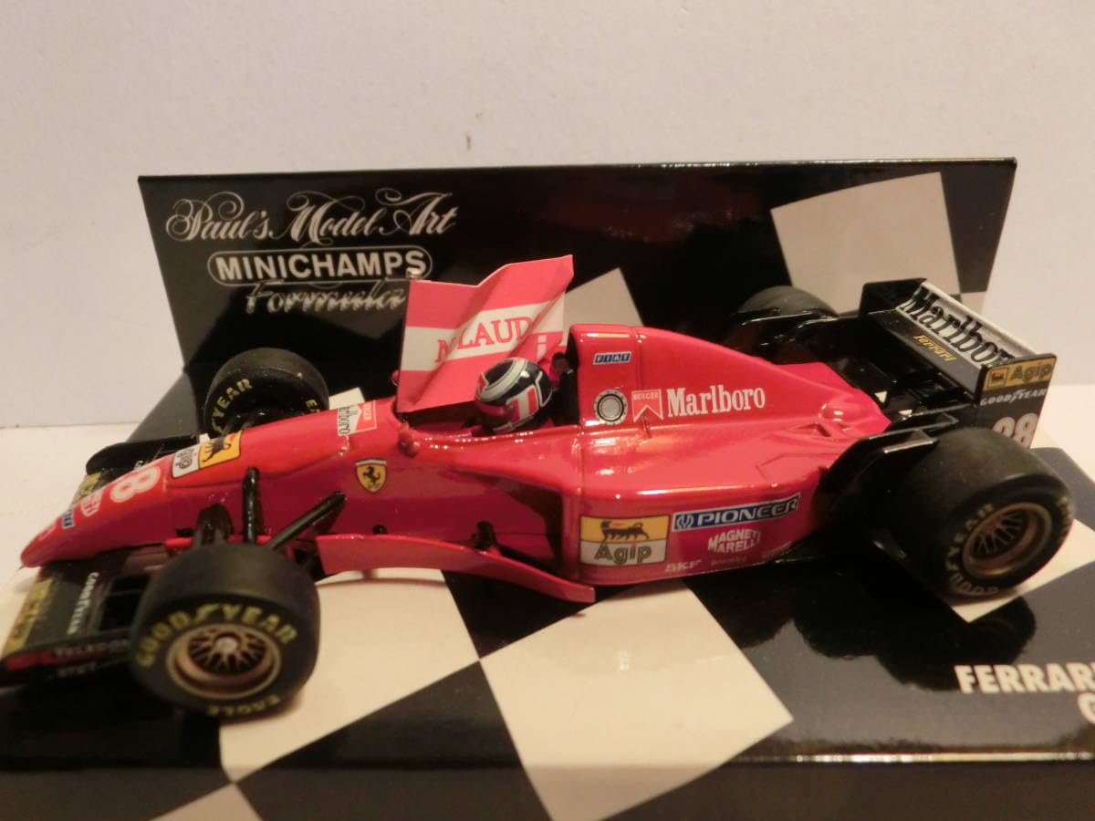 Amazon | PMA製 1/43 フェラーリ 412 T2 ＃28 ゲルハルト・ベルガー