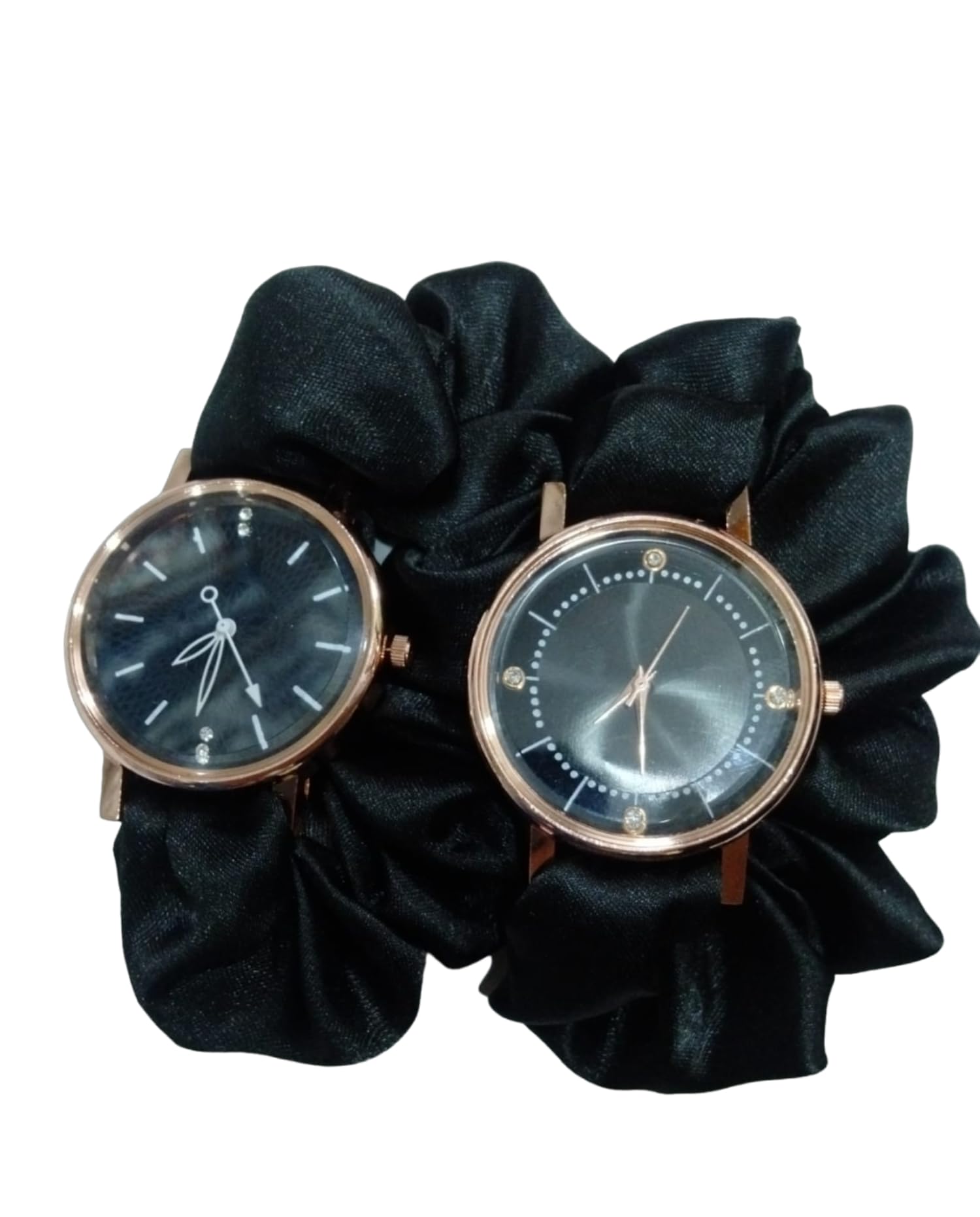 Hibbett Womens Stainless Steel Bezel Claspy Buckle Stainless Steel Case Classic & Unique Watch-Pack of 2 (A_E_25042079_Black) (B0C9JMTGC5) Amazon Price History, Amazon Price Tracker