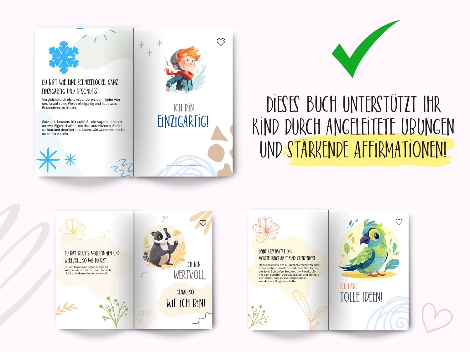 Affirmationen für Kinder - Der Zauber des Selbstvertrauens: Kinderbuch für mehr Selbstliebe und innere Stärke