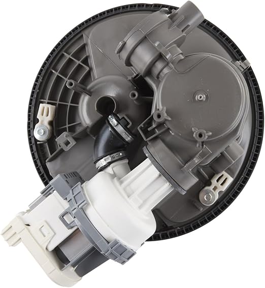 Whirlpool WPW10605059 W10872674 OEM Dishwasher Sump and Motor Assembly, Gray