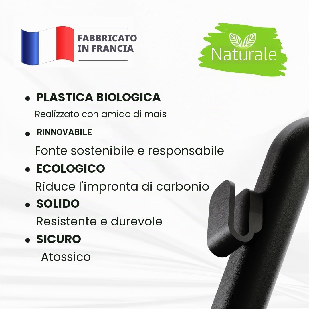 Cybex - Gancio porta borsa per passeggino, compatibile con Cybex Coya, Melio, Priam, Balios, Talos, Gazelle S, Eezy S-Line, Mios, Beezy - Accessorio resistente per borsa per pannolini
