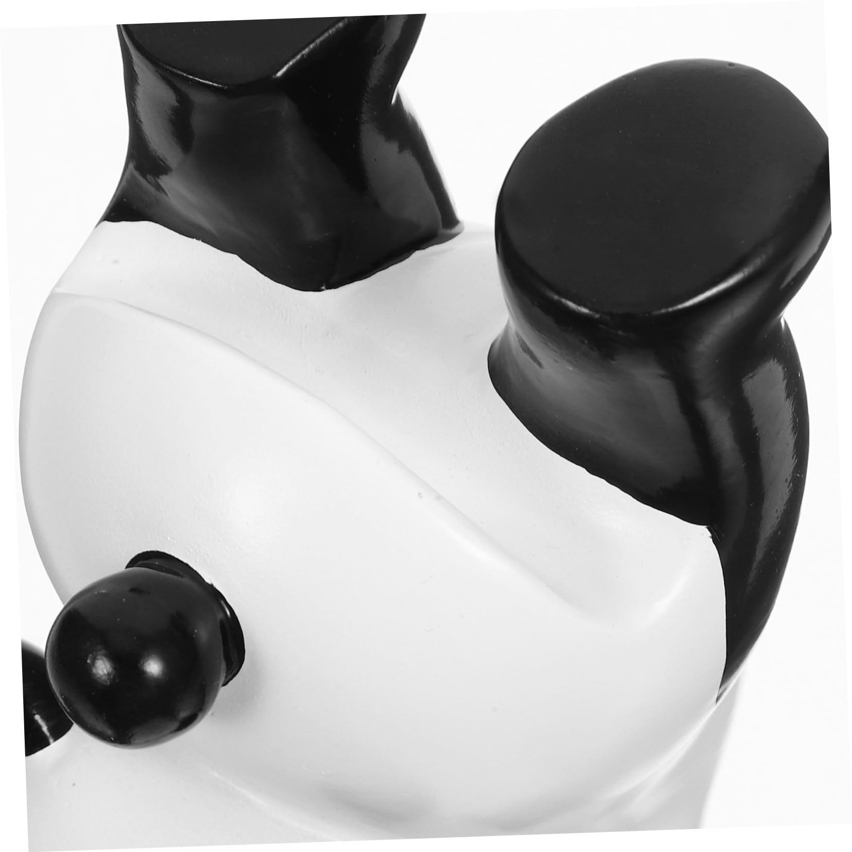 SOLUSTRE 4pezzi Portaocchiali Panda Resina Supporto Per Da Sole e Decorazione Carina Per Casa e Ufficio Espositore Per Diverse Montature Accessorio Pratico e Adorabile Per Ogni