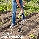 Walensee Hacke Gartengerät, 160 cm Gartenhacke mit verstellbarem langem Stiel für Unkraut jäten, 5-Zinken Hacke Kultivator 2 in 1 Hand Garde Tools für Hof Rasen Pflanzen Gartenarbeit Graben